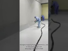 YGの2つのコンポーネントポリウレタン泡スプレー機の噴霧効果